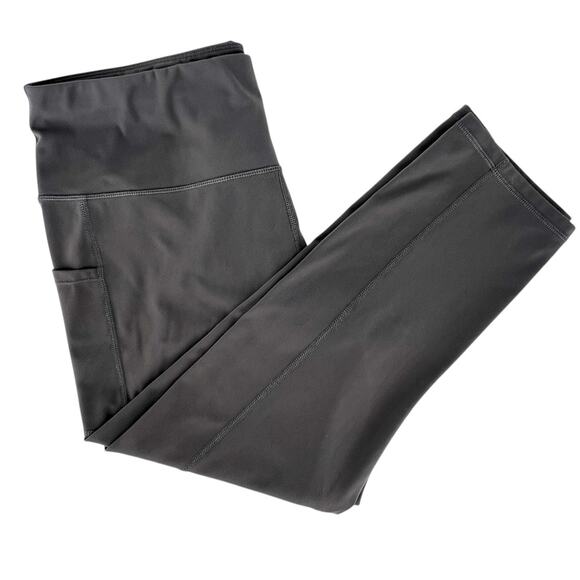 Pengbay Dark Gray Yoga Pants Exercise Leggings Pockets Plus Size - Picture 1 of 16